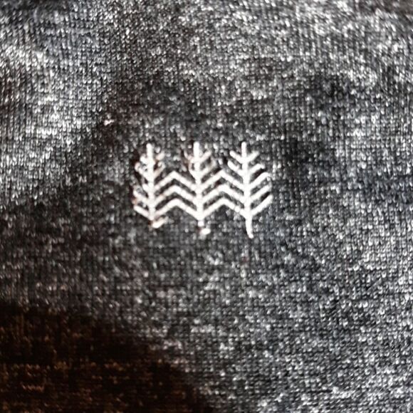 Cory Vines Heathered Black Crop Leggings Medium - Picture 5 of 6